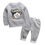 Thumbnail: Fleece Sweatshirt and Pants Outfit for Kids Clothes 