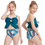 Thumbnail: Girls Bikini Two Piece swimsuit beachwear 