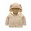 Thumbnail: Fleece Jacket Cute Ear Hooded Warm Long Sleeve Zip up Coats