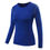 Thumbnail: Women Sports Shirt Compression Tights Long Sleeve Yoga Tops Clothing