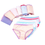Thumbnail: 12Pcs /Lot Solid Color Girls Cotton Underwears 