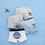 Thumbnail: White Underpants Cotton Toddler Boxers Striped 4Pcs/pack