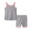 Thumbnail: Summer Girls Pajamas Suit Cotton 
