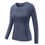 Thumbnail: Women Sports Shirt Compression Tights Long Sleeve Yoga Tops Clothing