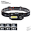 Thumbnail: 200m Long Lighting Distance 8000LM USB rechargeable LED Headlamp