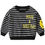 Thumbnail: Toddler Boys Sweatshirt Long Sleeve Stripe 