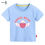 Thumbnail: Cartoon T-shirt Short Sleeves 2-12 Years
