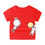 Thumbnail: T Shirt Cartoon Animals Baby Kids Boys Girls Children Cotton Short Sleeves 