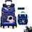 Thumbnail: School bag with wheels Primary School Rolling Trolley Bags
