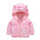 Thumbnail: Fleece Jacket Cute Ear Hooded Warm Long Sleeve Zip up Coats