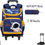 Thumbnail: School bag with wheels Primary School Rolling Trolley Bags