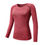 Thumbnail: Women Sports Shirt Compression Tights Long Sleeve Yoga Tops Clothing