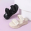 Thumbnail: Flat Platform Slippers Women Shoes Thick-soled Flip-flop Slippers 