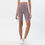 Thumbnail: Line High Waist Tight Peach Hip Yoga Pants Hip Up Five Points Shorts