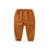 Thumbnail: Boys Cargo Pants Warm Thick Solid Kids Trousers 2 to 6 Years 
