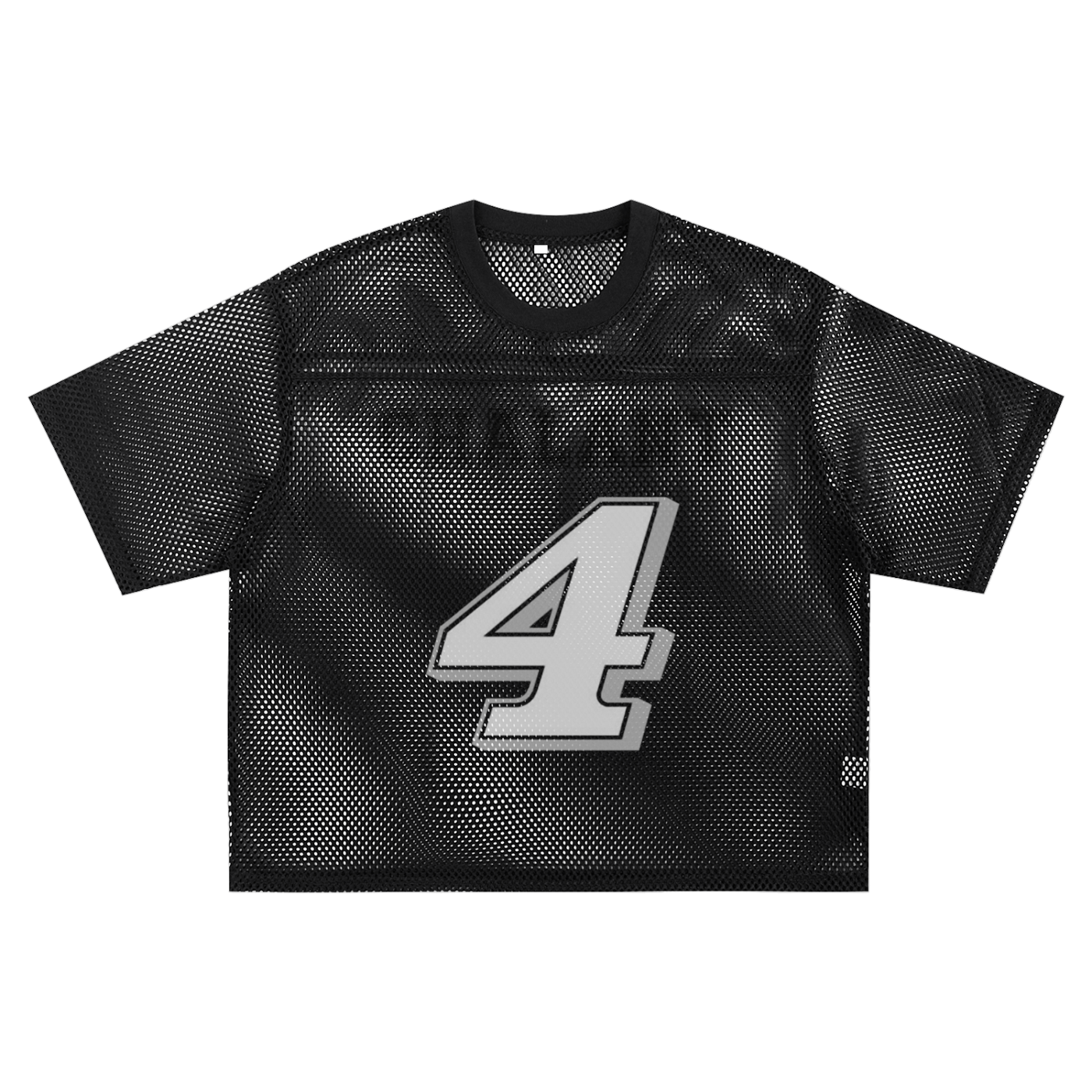 See-through Boxy Net T-shirt