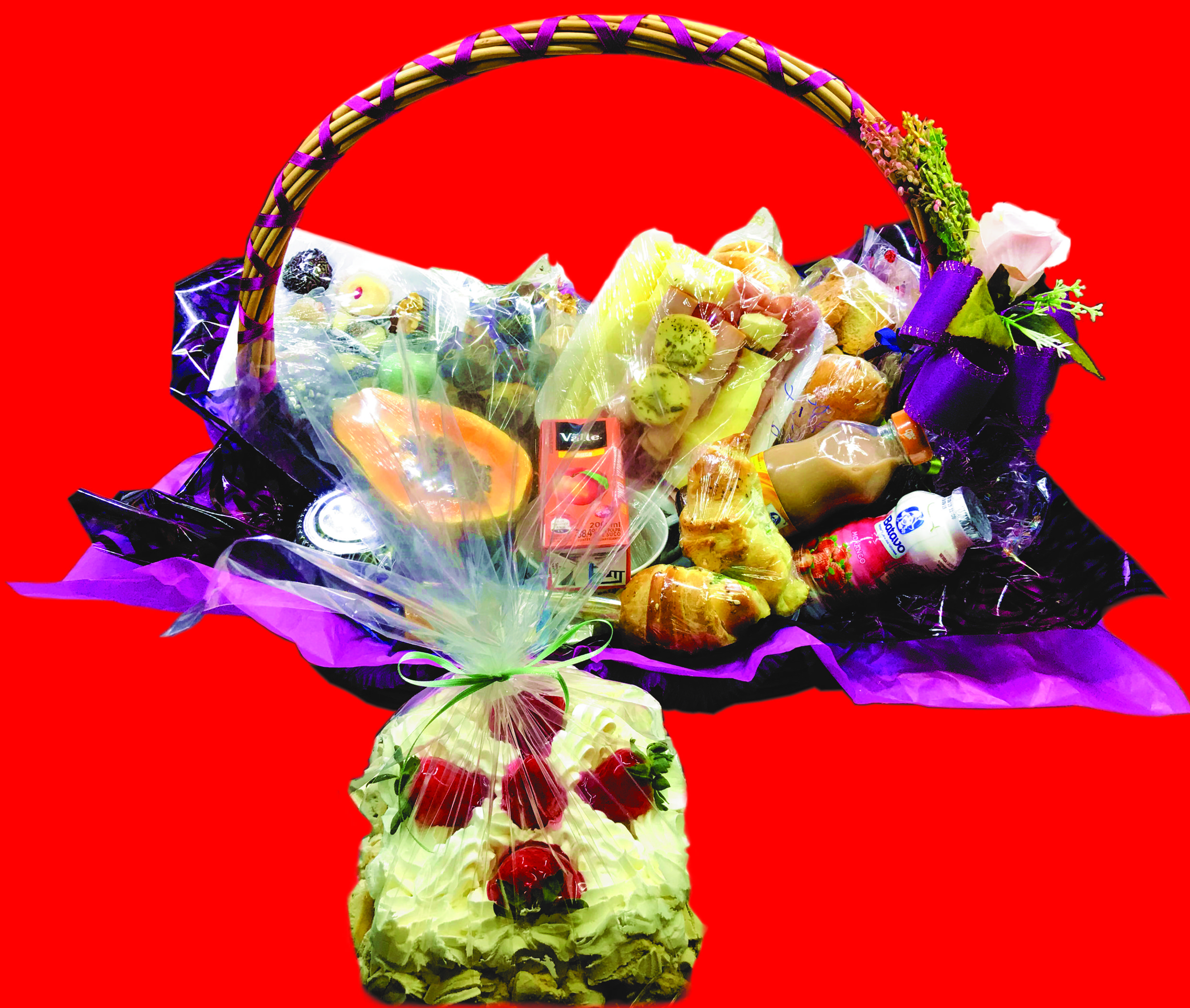 Arranged Food and Objects