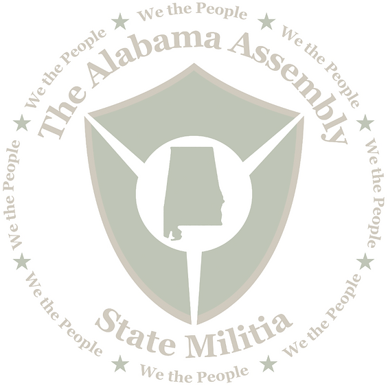 The Alabama Assembly State Militia Seal