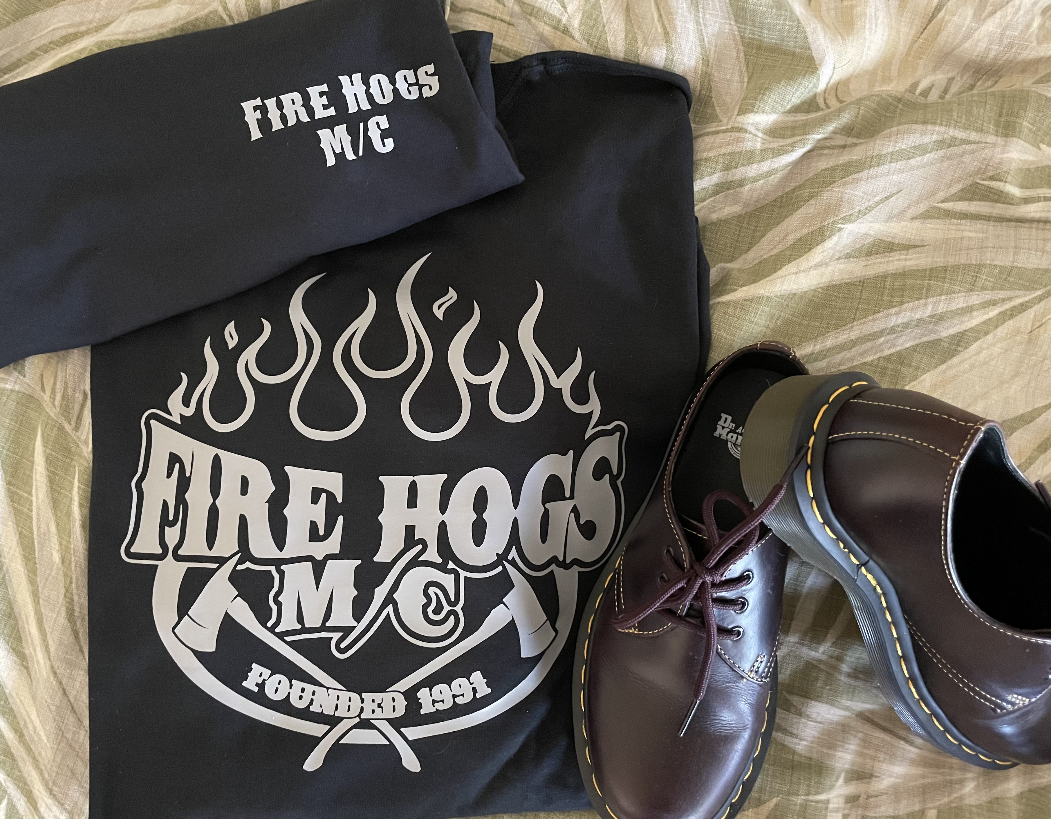 Grey National Logo Long Sleeve