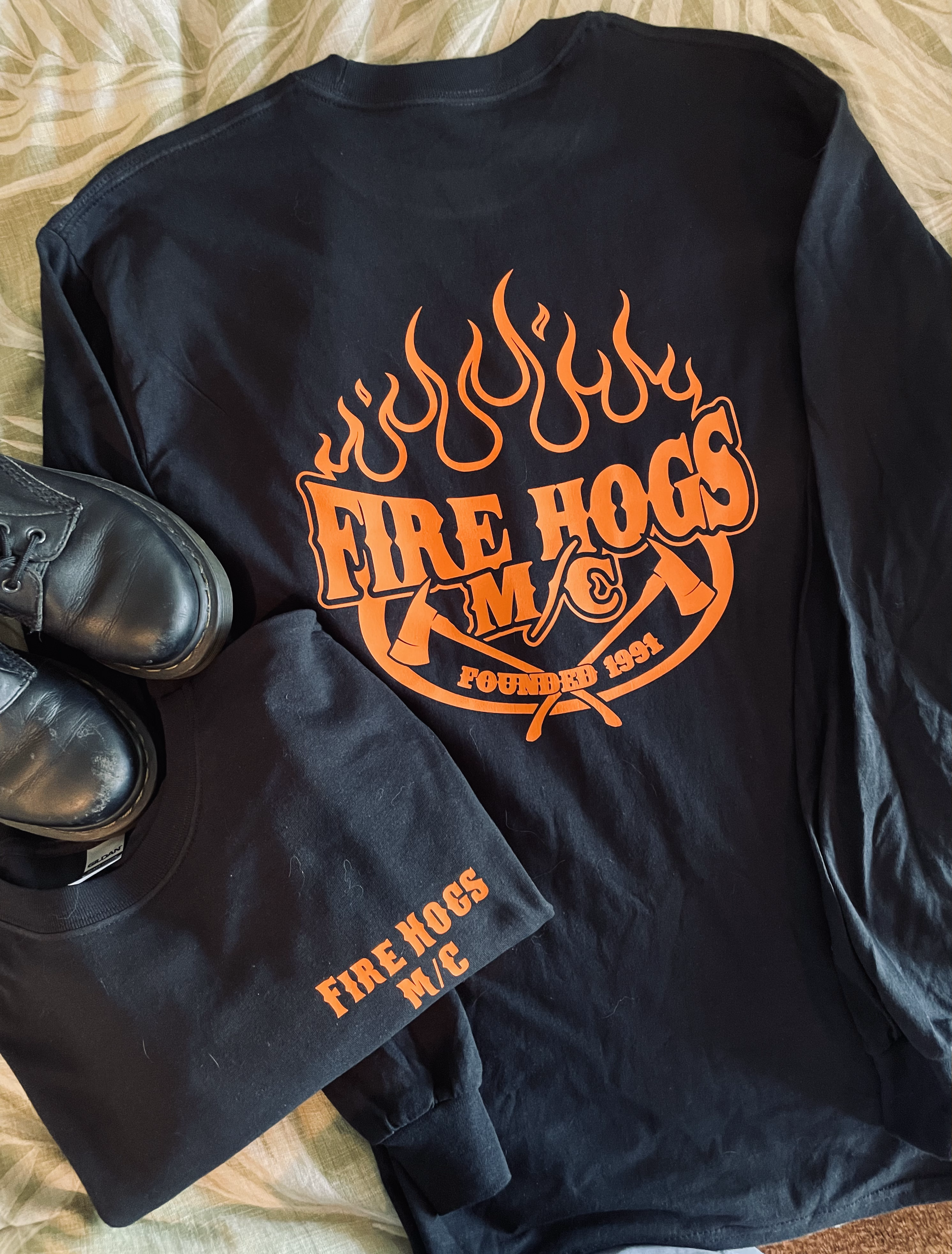 Orange National Logo Long Sleeve