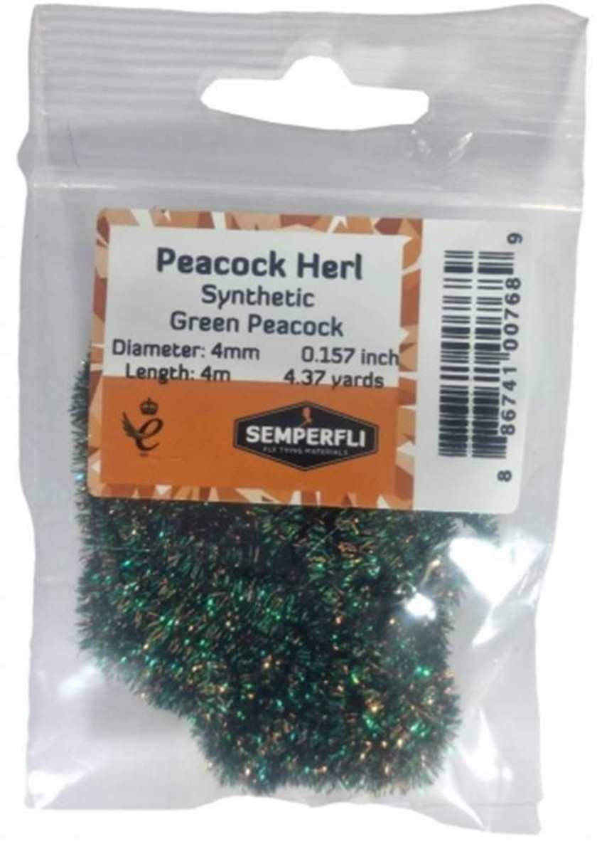 Thumbnail: Synthetic peacock heel 4mm
