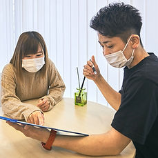 カウンセリングを行う様子