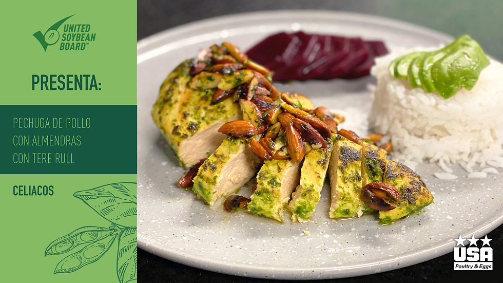 Pechuga de Pollo con almendras