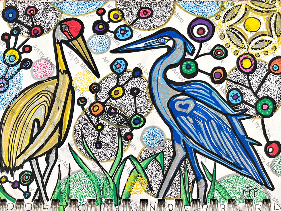 Ode to Thunderbird from Sandhill Crane and Great Blue Heron
June 2023