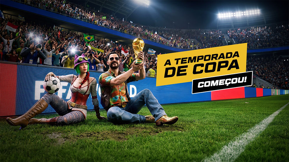 A TEMPORADA DE COPAS COMEÇOU!