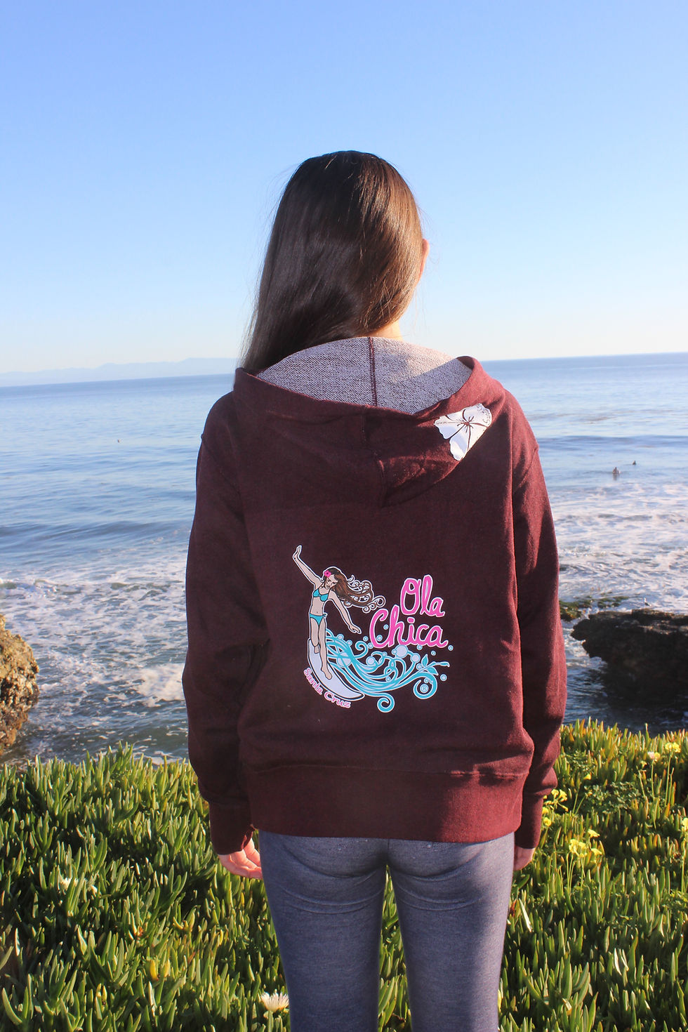 Thumbnail: Ola Burgundy Hoodie
