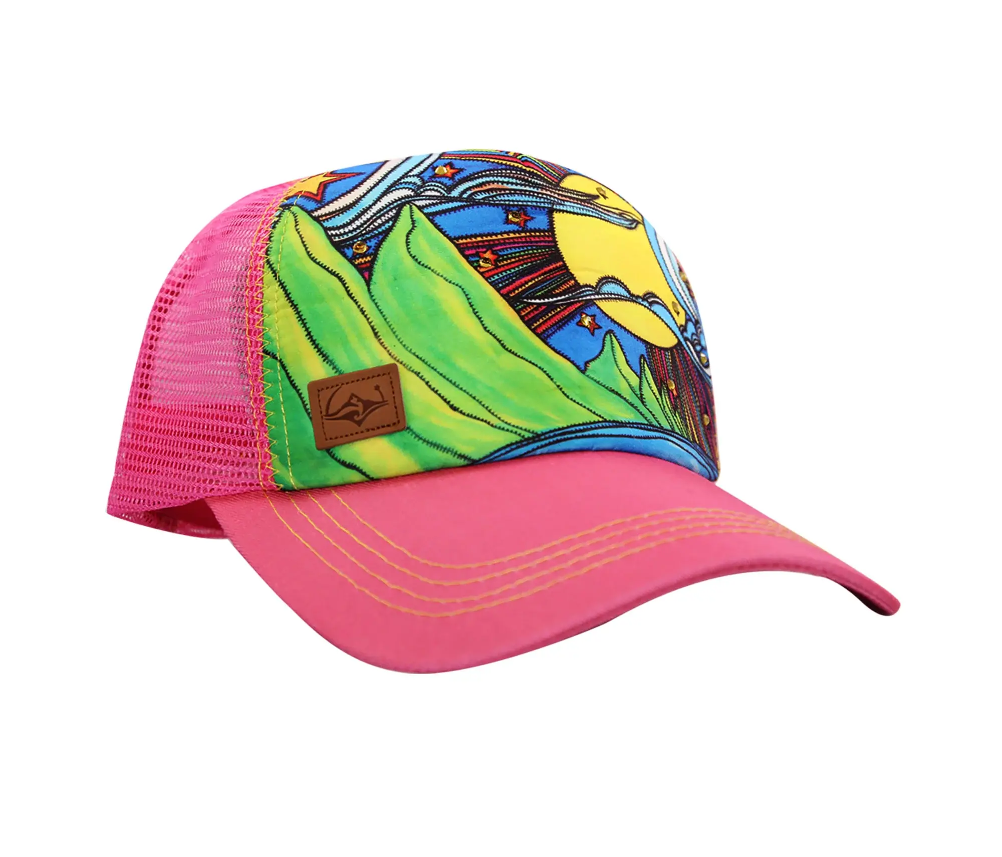 Sacred Pink Mtn. Hat