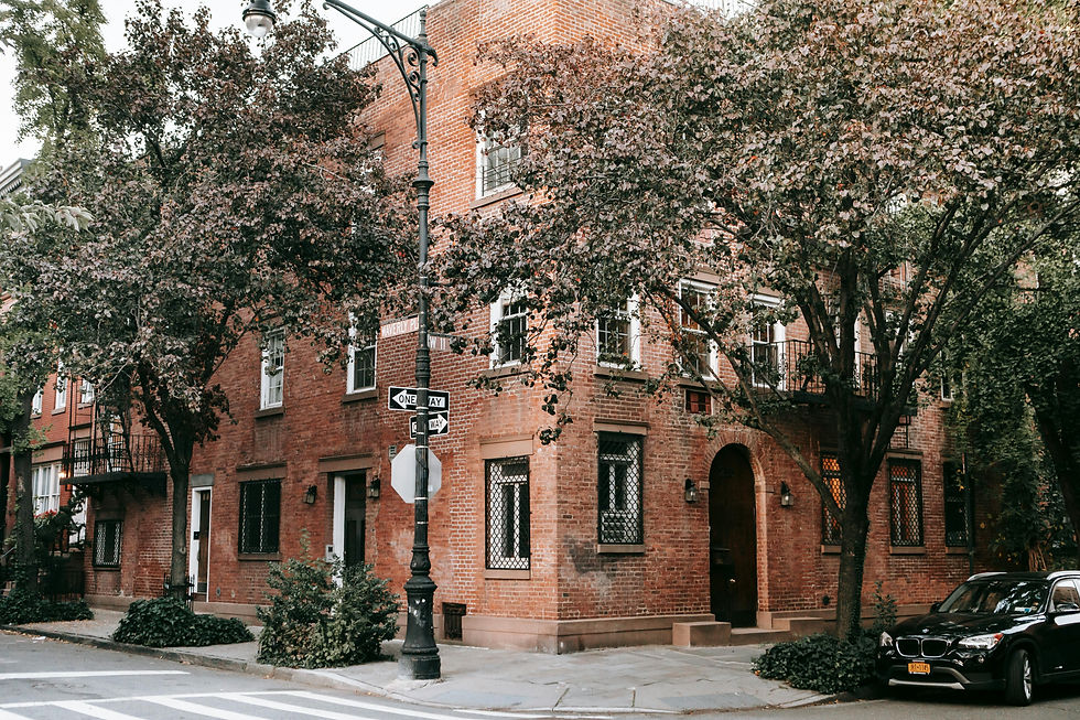 Brooklyn brownstone with multiple units, showcasing a typical NYC multi-family setup.