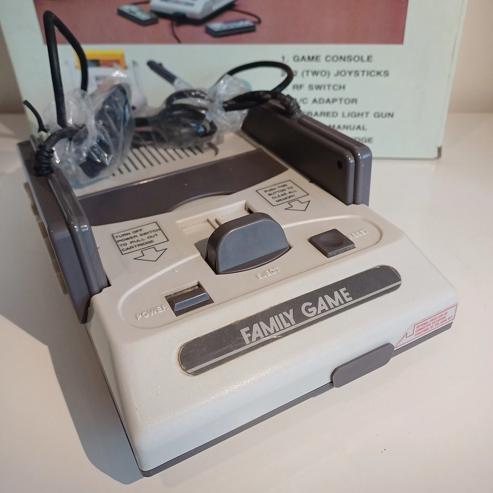 NT-102: slightly more streamlined design than the original Famicom.