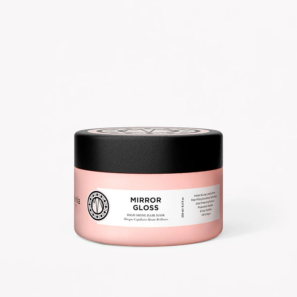 maria nila mirror gloss high shine hair mask