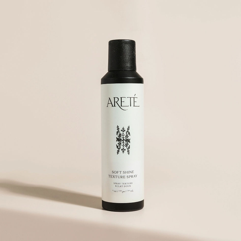 arete soft shine texture spray