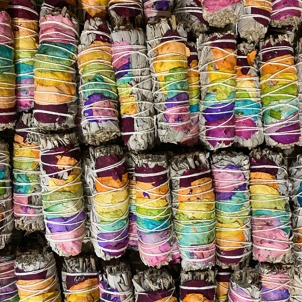Thumbnail: Sage + Rose Smudge Stick