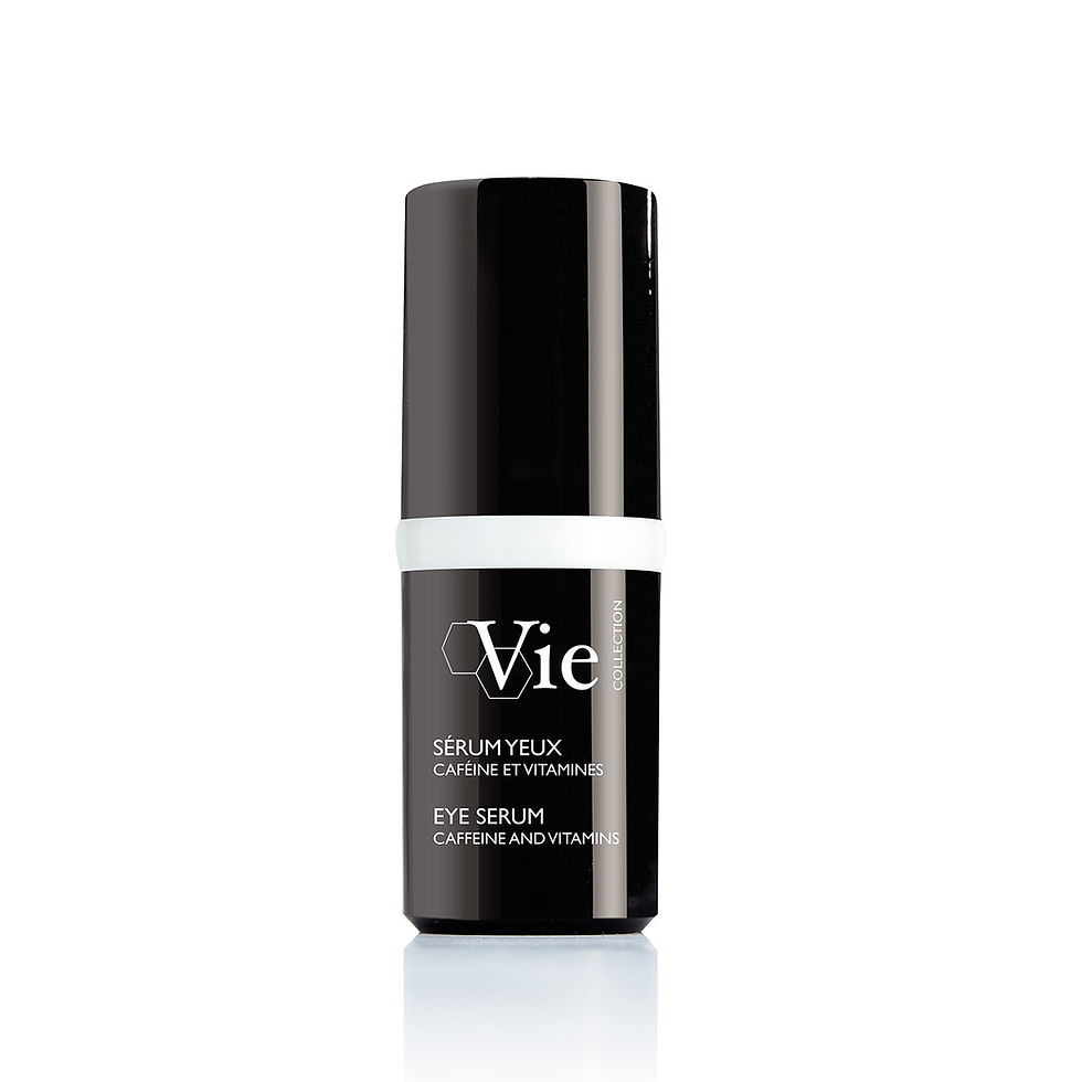 Vie Collection EYE SERUM CAFFEINE AND VITAMINS - Puffiness - Dark Circles - Wrinkle Cream