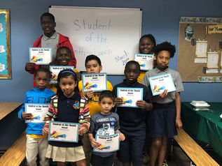 Student of the Month Lunch March 2019