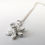 Thumbnail: silver daffodil necklace