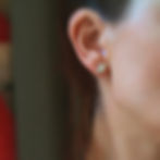 silver spiral shell earrings - rock rose jewellery