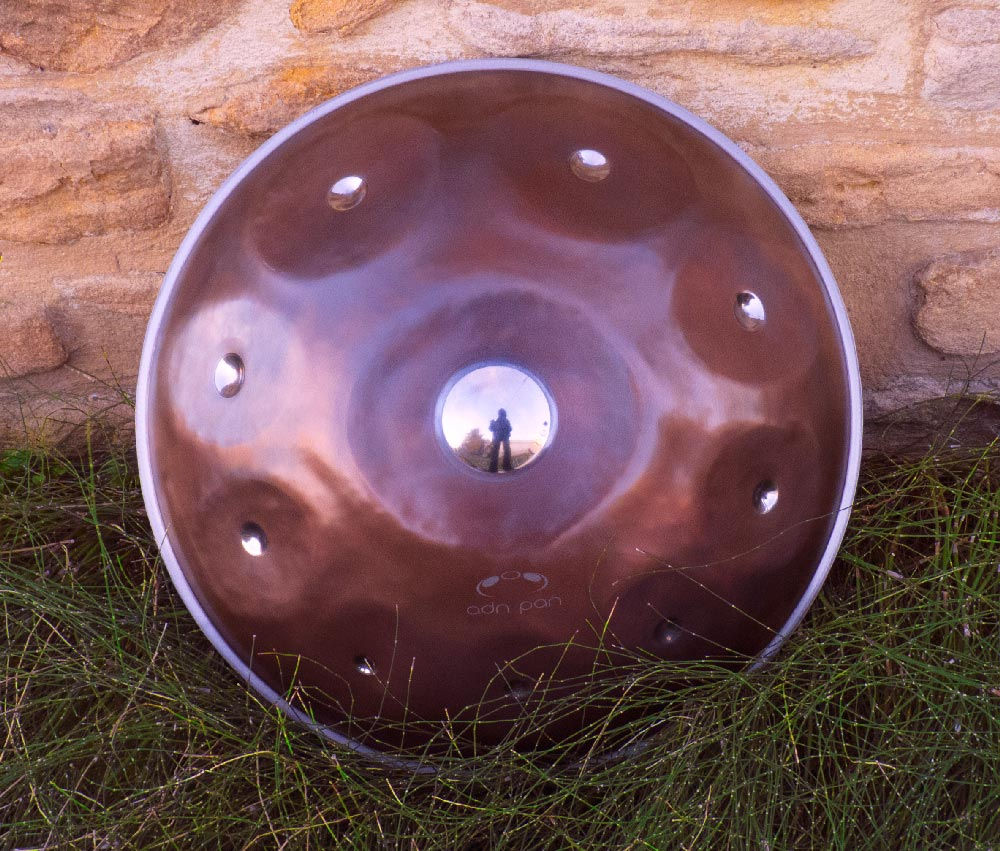 Handpan inox : Annaziska Kurd Mi mineur 10 notes