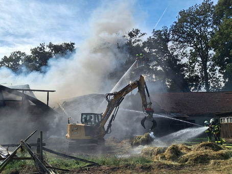 Großbrand in Quelkhorn