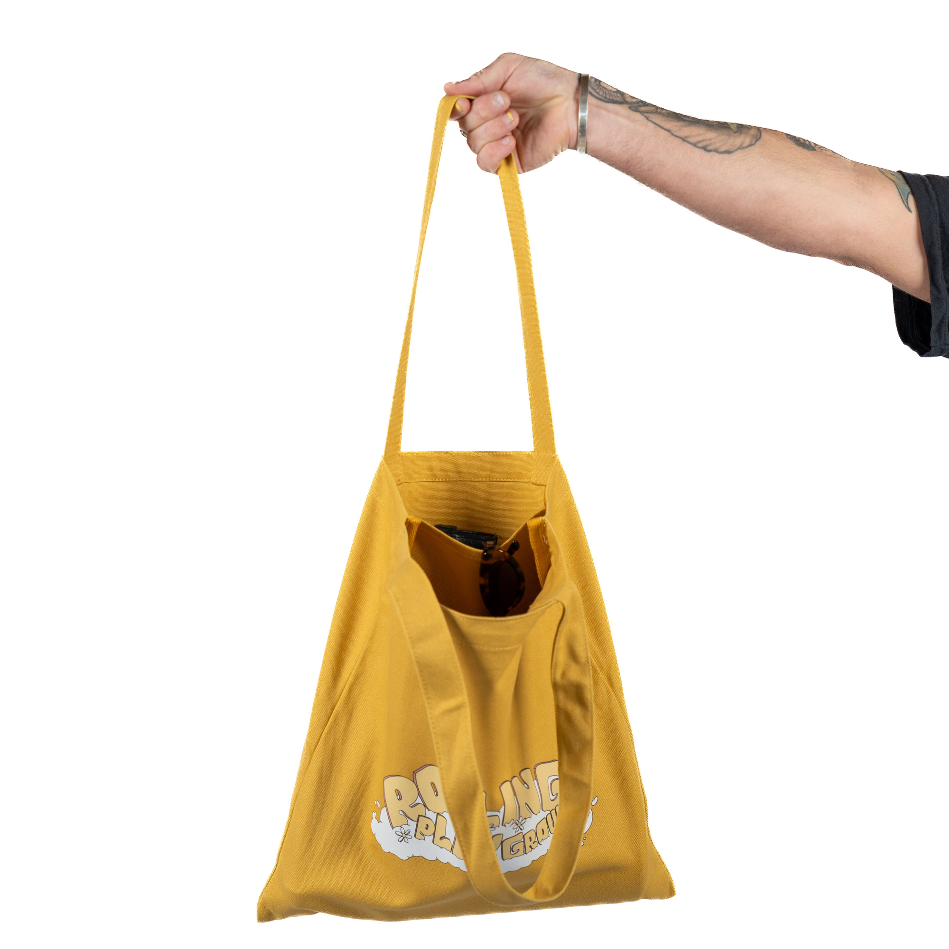 Playgrounds Tote - DARK HONEY