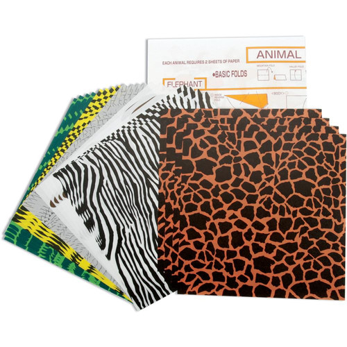 Animal Pattern Origami Paper | Activity Hive
