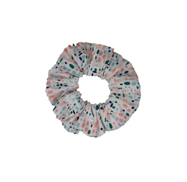 Thumbnail: DIY scrunchie kit fabric activity to do with kids children learn sew sewing skill class fun cute hair tie cool adults hobby
