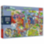 Box of spy guy lost items seach puzzle featuring illustrated colorful USA with placccces and momuments from different states