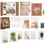 Thumbnail: layflat of the included components in dreamy garden house kit including glue, 3d puzzle pieces, flowers and instruction book