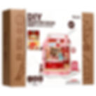 box of strawberry milk box ministure house kit