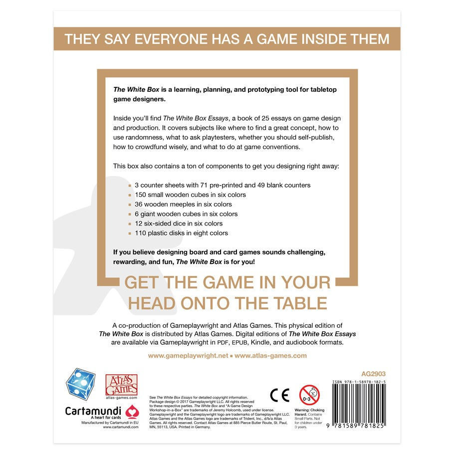 Thumbnail: The White Box: A Game Design Kit