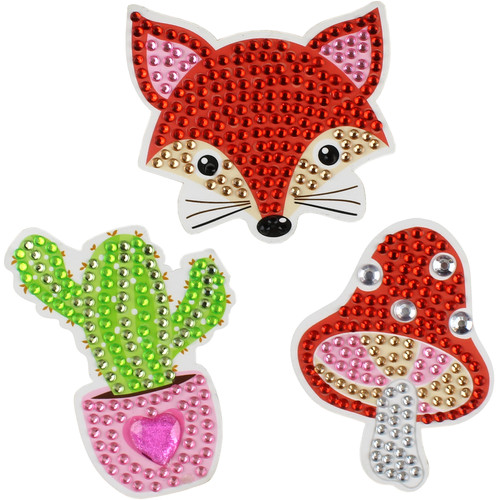 Foxing Sticker Foxing Around Diamond Painting Sticker Kit | Activity Hive